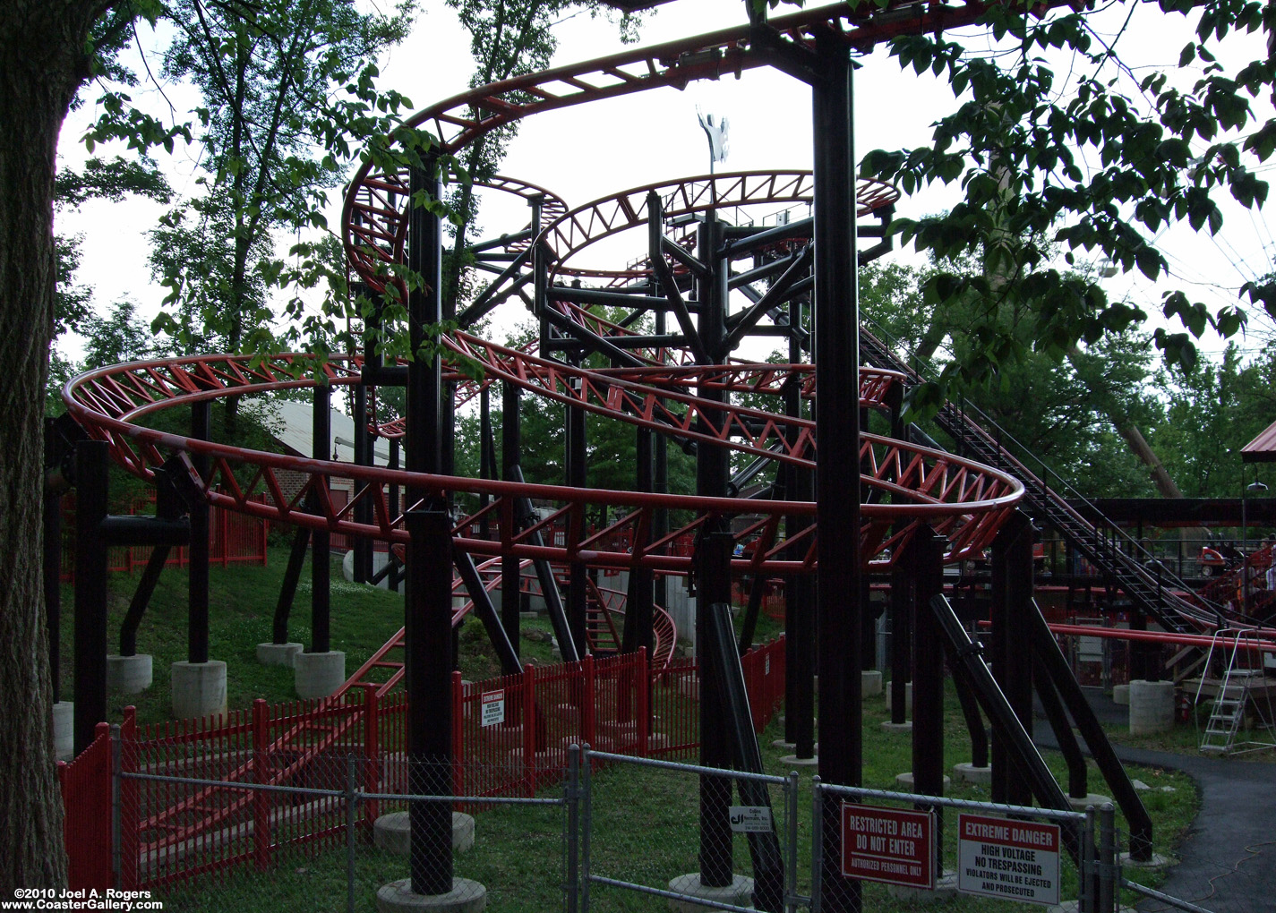 Tony Hawk (Now Pandemonium) roller coaster