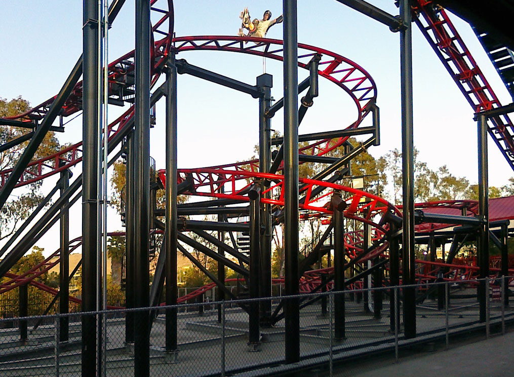 Roller coaster named after Tony Hawk