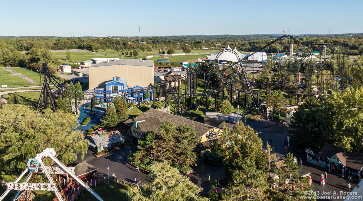 Viper roller coaster built by Arrow Huss