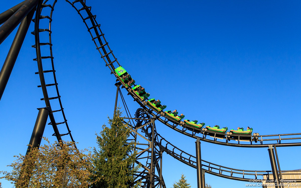 Viper roller coaster built by Arrow Huss