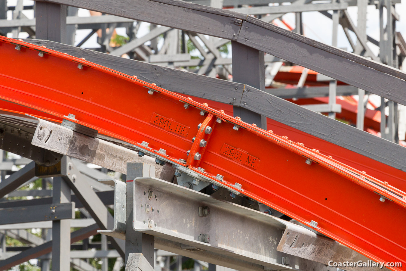 I-Box Track, built by Rocky Mountain Construction, on new steel roller coasters.
