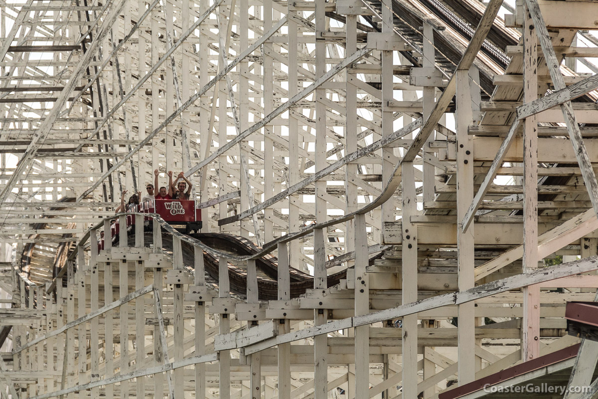 Wild One relocated roller coaster