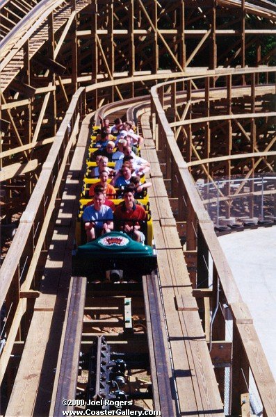 Gerstlauer trains on the Boss coaster