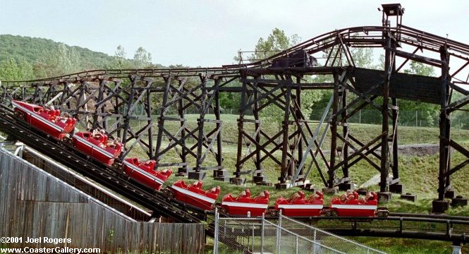 Ninja - The Black Belt of Roller Coasters
