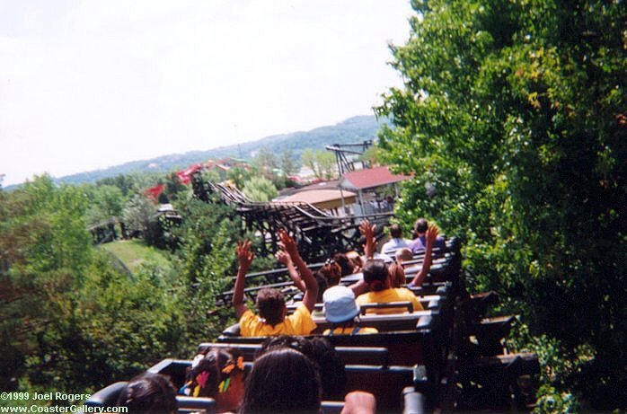 River King Mine Ride. There was a death on this ride in 1984 when it operated with stand-up trains.