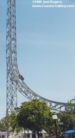 The lost Superman roller coaster picture