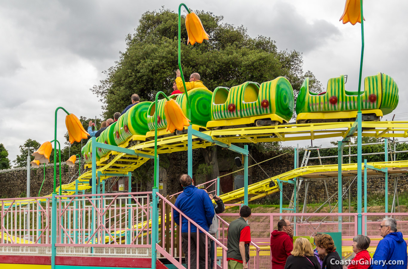 Counter Culture Caterpillar at Dreamland in Margate, England, United Kindgom
