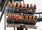 click to enlarge Oblivion drop coaster at Alton Towers