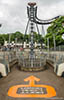 click to enlarge Oblivion drop coaster at Alton Towers