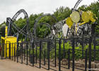 click to enlarge the Smiler roller coaster