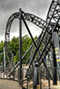 click to enlarge the Smiler roller coaster