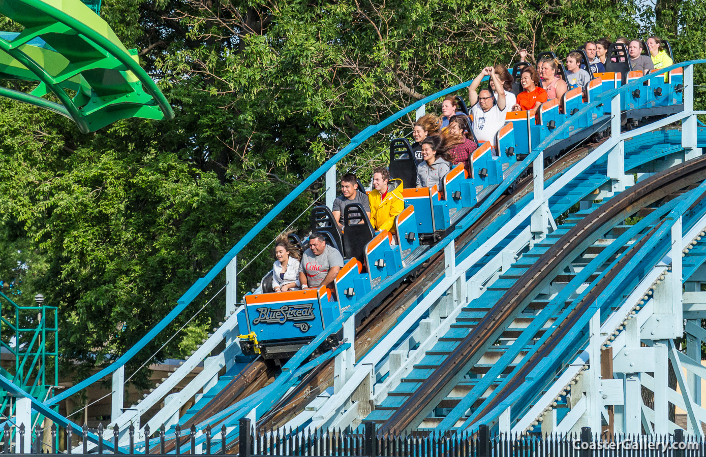 Blue Streak at Cedar Point