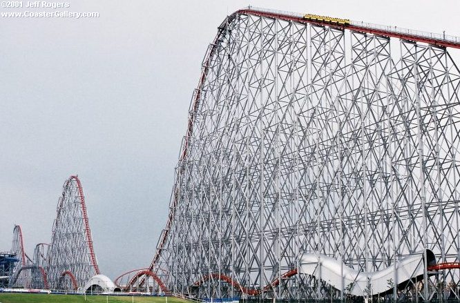 Steel Dragon 2000 - was the world's fastest, tallest, and longest roller coaster