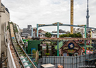 Roller Coaster at Hanayashiki