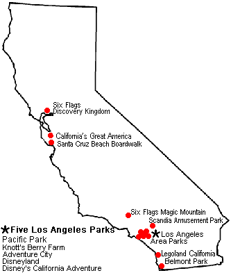 Amusement Parks in California