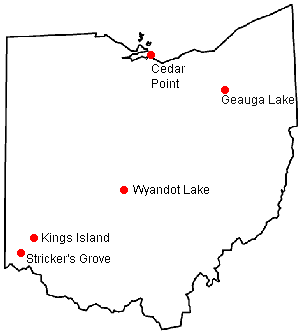 Amusemetn Parks in Ohio