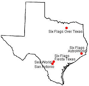 Amusement Parks in Texas