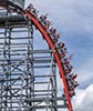 Wicked Cyclone roller coaster