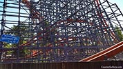 Wicked Cyclone roller coaster