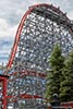 Wicked Cyclone roller coaster