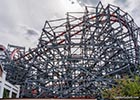 Wicked Cyclone roller coaster