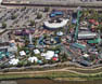 Aerial view of Elitch Gardens