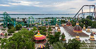 Cedar Point Aerial View