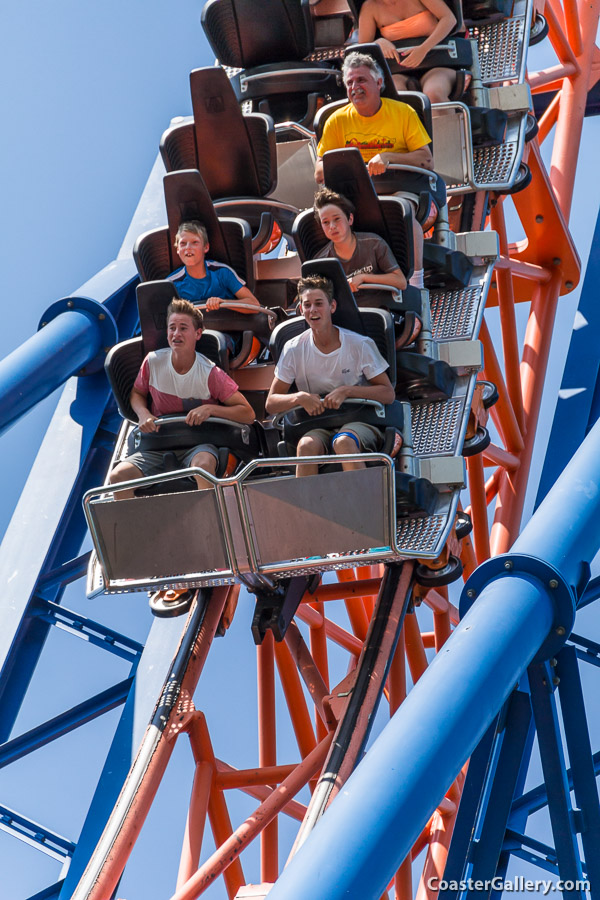 SkyWheel roller coaster at Skyline Park in Bad Wrishofen, Bavaria, Germany