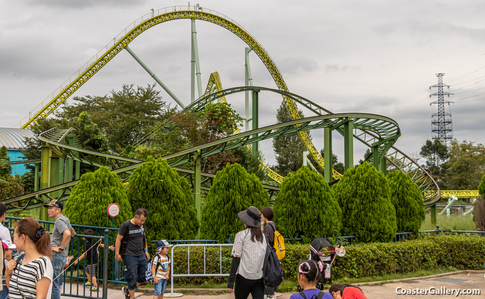 Tentomushi roller coaster at the Tobu Zoo in Japan