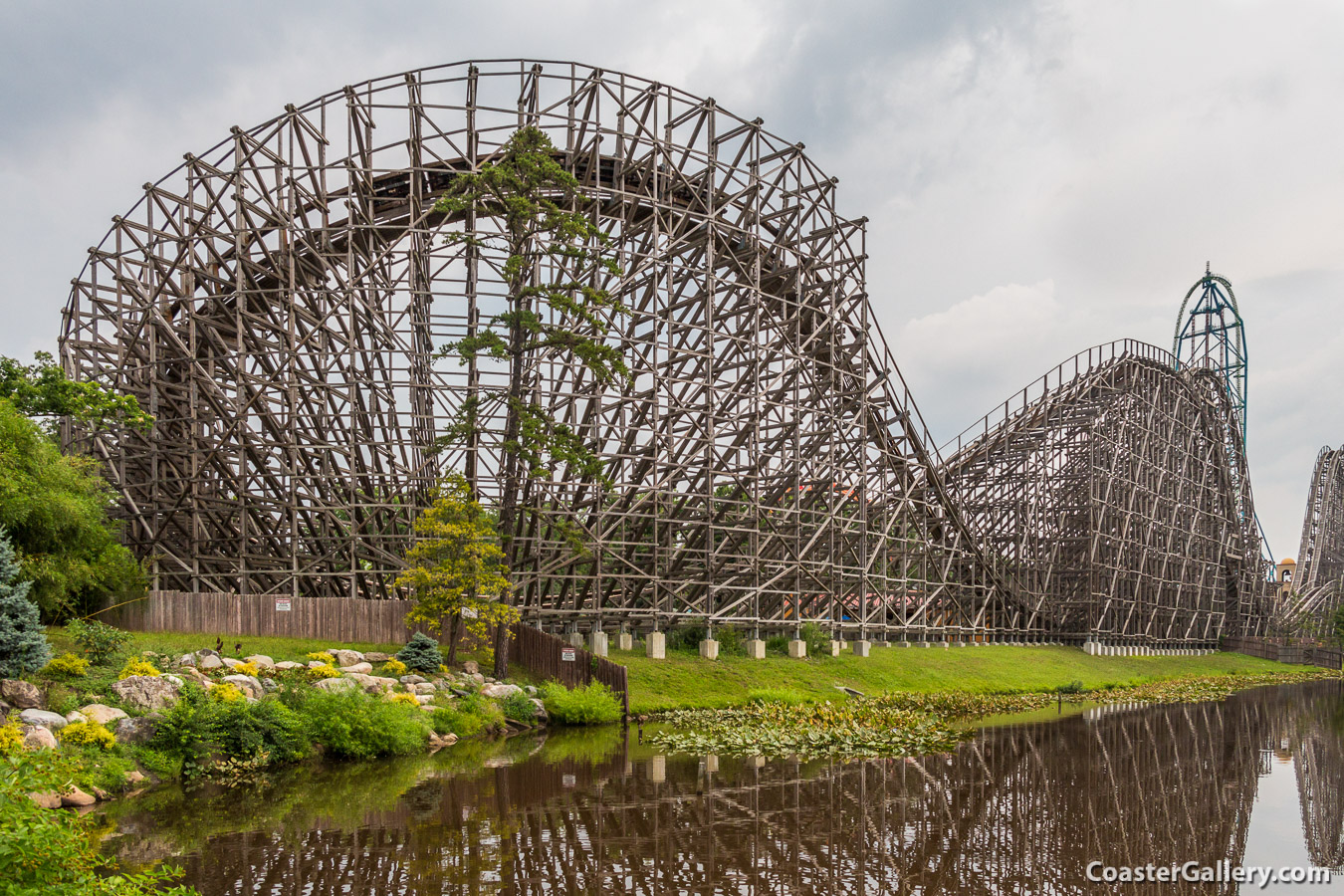 A list of the Intamin pre-fabricated wooden roller coasters.