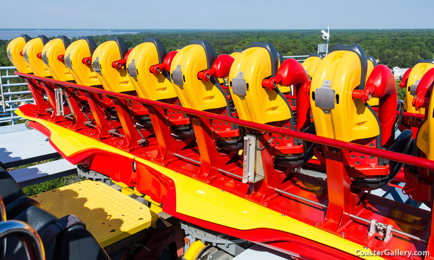 Accelerometers on a roller coaster