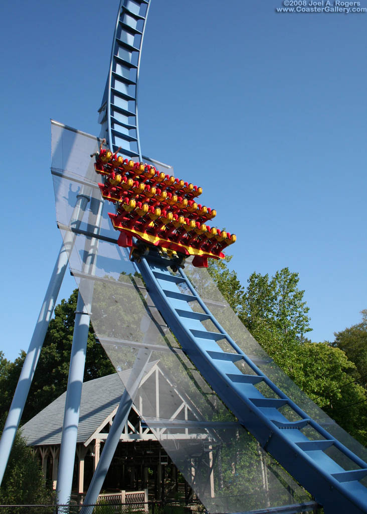 Diving Coaster built by B&M