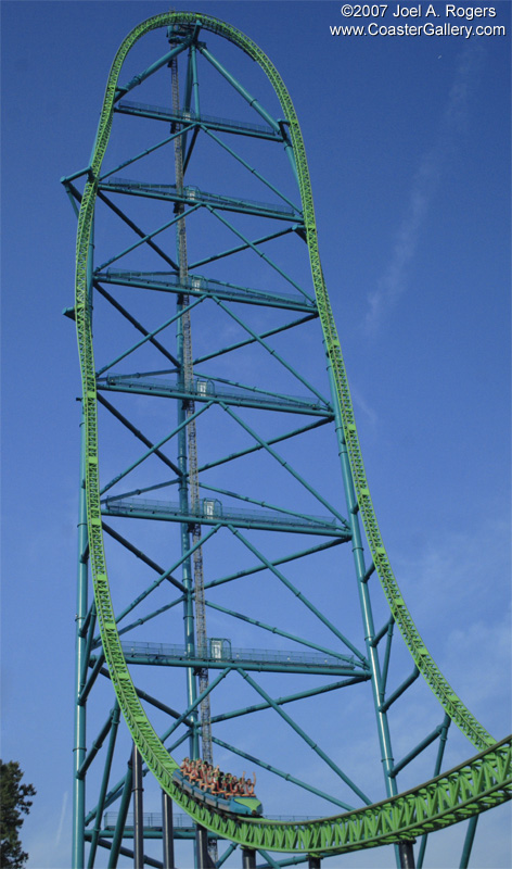 Kingda Ka's track