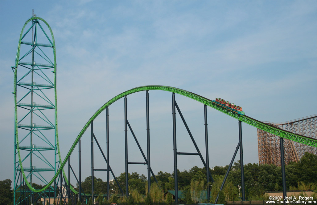 Kingda Ka with the hydraulic launch