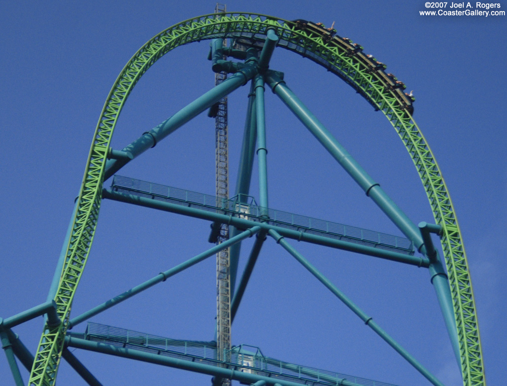 Airtime on the top of the Kingda Ka hill