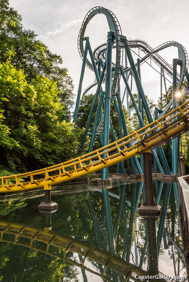 Loch Ness Monster was World's Tallest and Fastest Roller Coaster when it opened in 1978