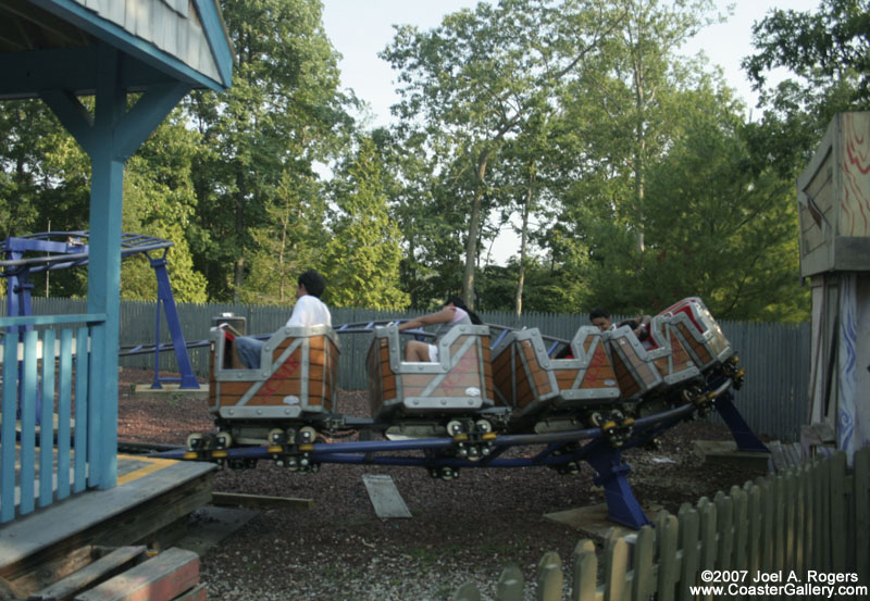 Family coaster in Jackson, New Jersey