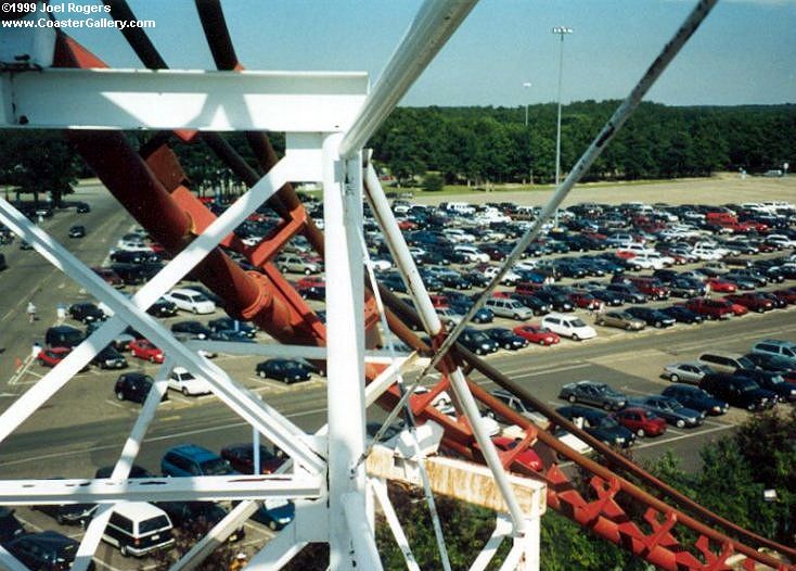 View from the block-brakes