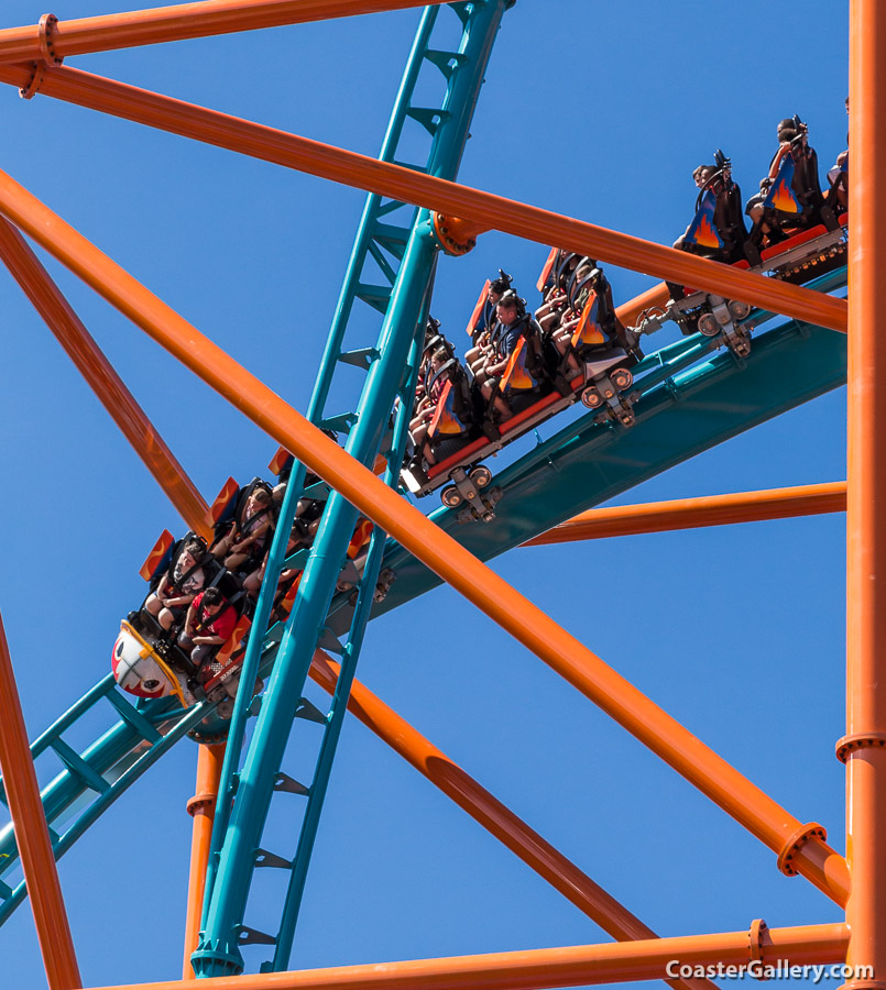 Tempesto roller coaster built by Premier Rides
