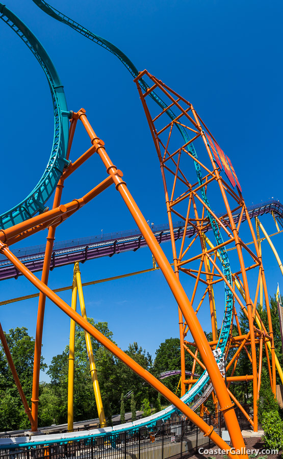 Linear Synchronous Motors (LSM) on a roller coaster