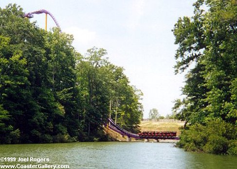 First drop on Apollo's Chariot