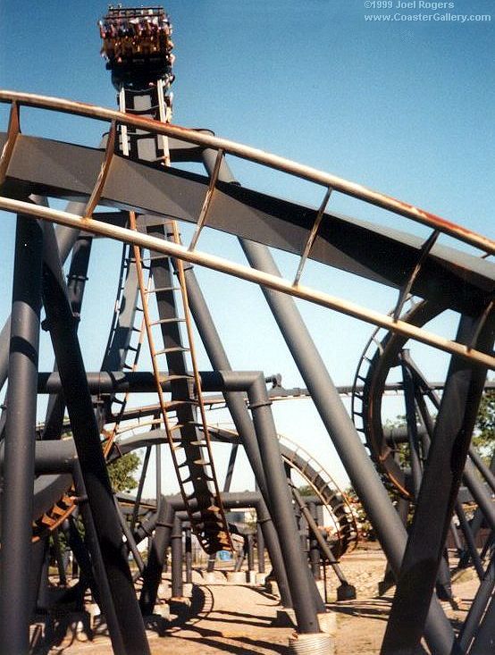 Batman coaster loop