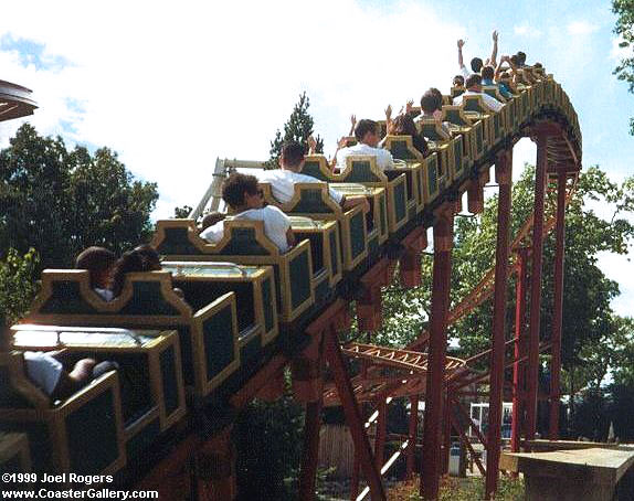 Blackbeard's Lost Treasure Train at Six Flags Great Adventure in Jackson, NJ
