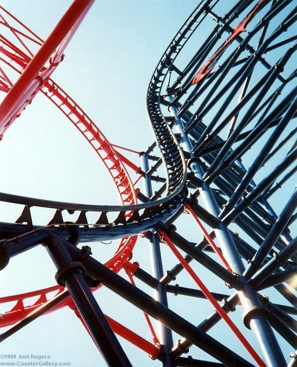 Six Flags Great Adventure roller coaster