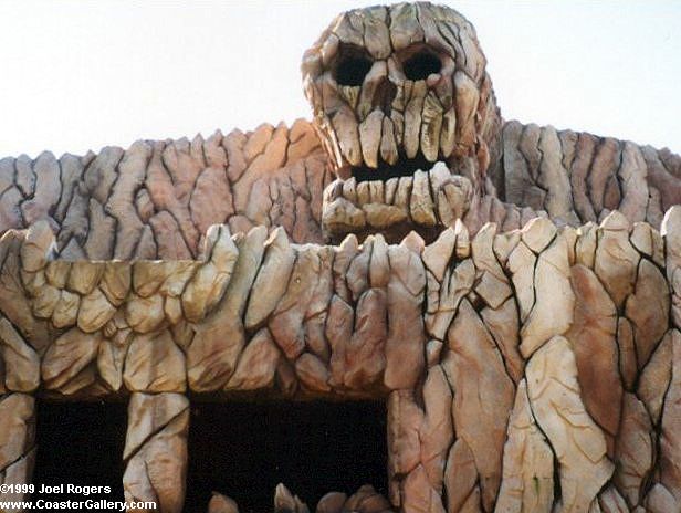 Skull Mountain built by Intamin