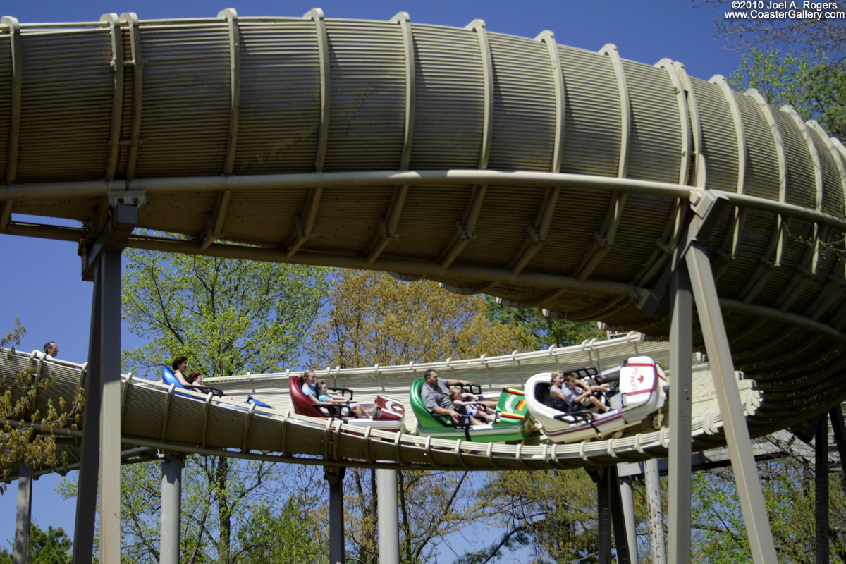 Avalanche bobsled coaster