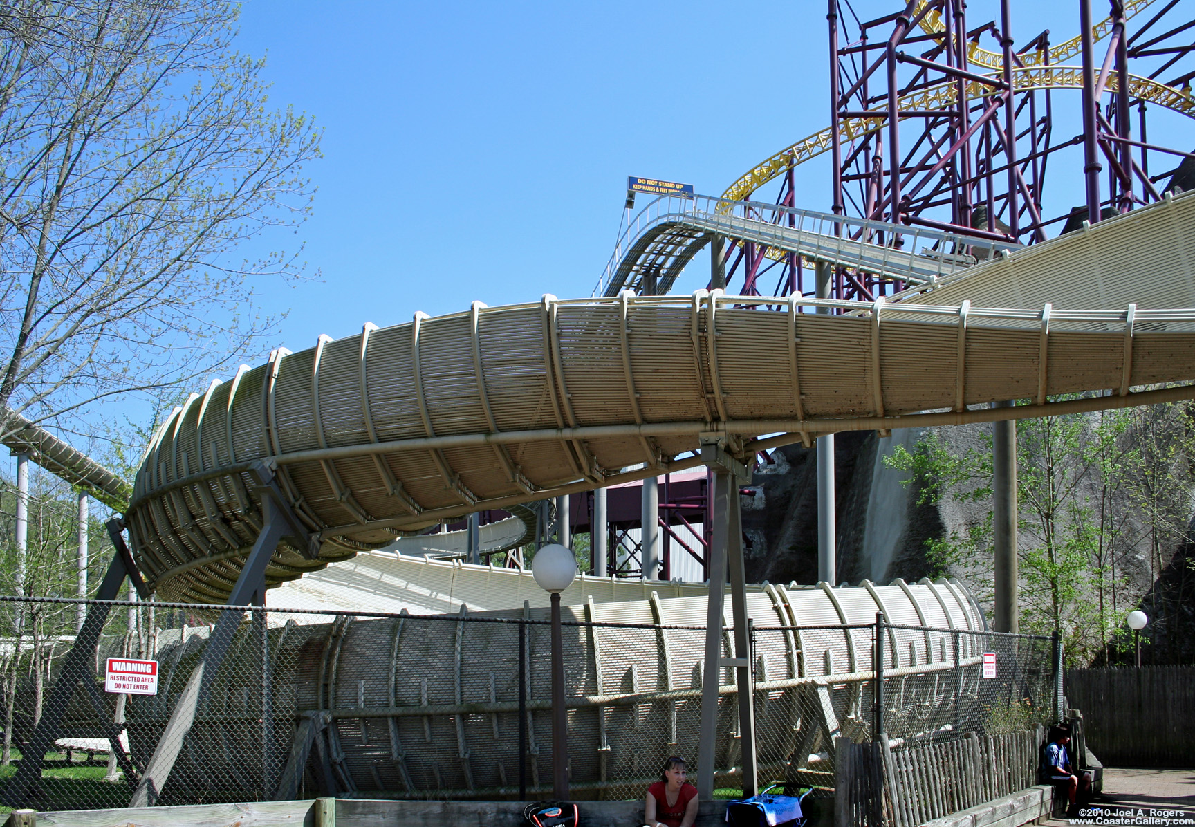 Tight turns on a bobsled