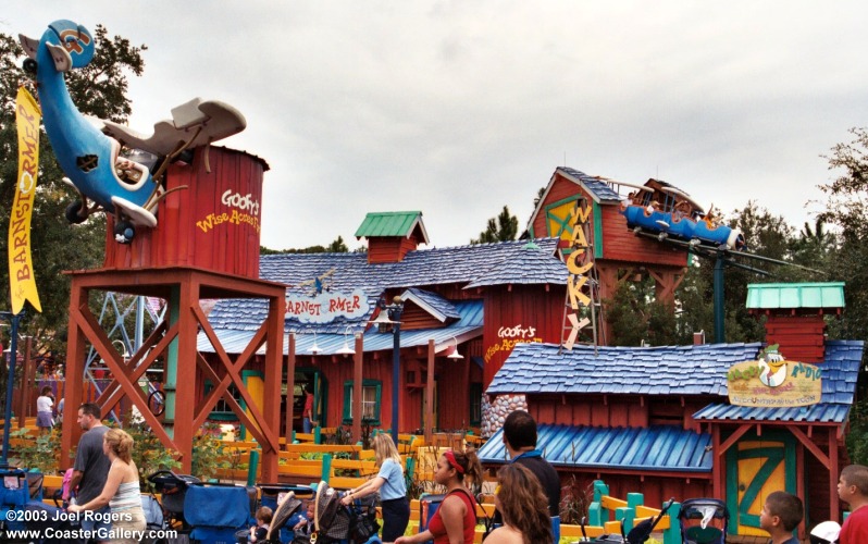 Magic Kingdom roller coaster in Orlando, Florida