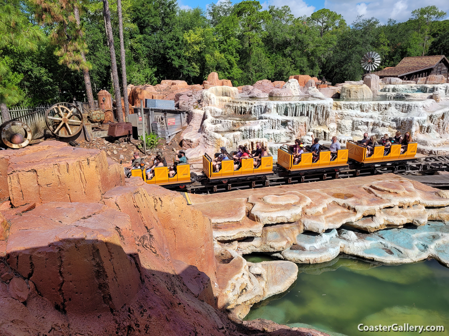 Big Thunder Mountain in Florida's Walt Disney World