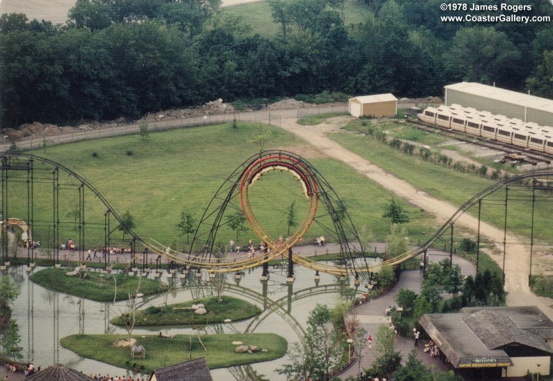 Screamin' Demon roller coaster